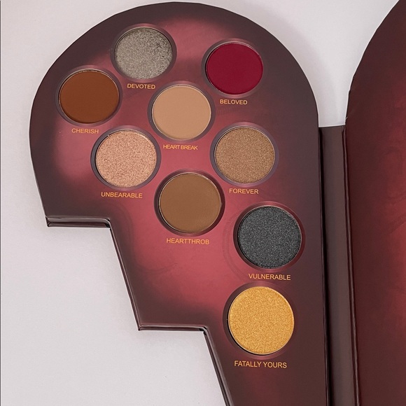 Lurella Other - NIB Heart-Shaped 'Til Death' Makeup Palette